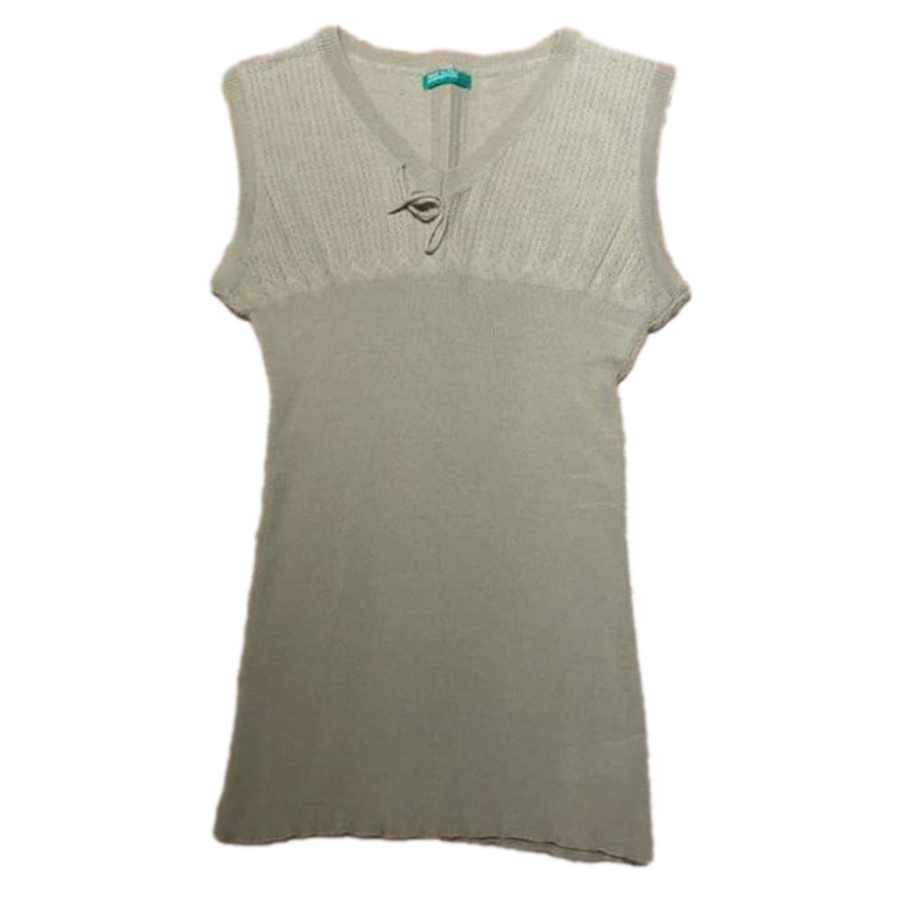 𝅺TAN Vintage Benetton Italia Sleeveless shirt